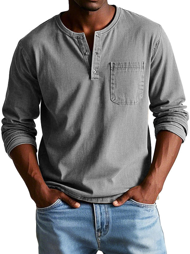 Kyle® | Chemise en jean avec poche