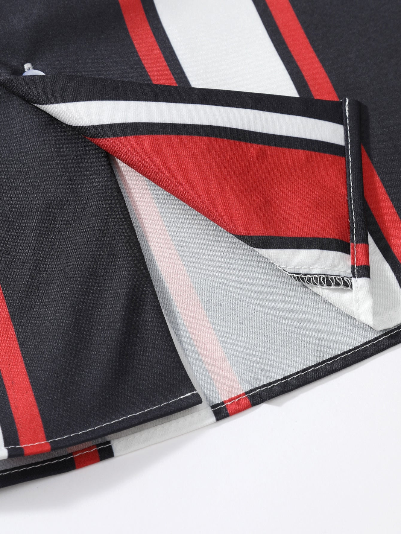 Arwa® | Chemise imprimée à rayures et col à revers