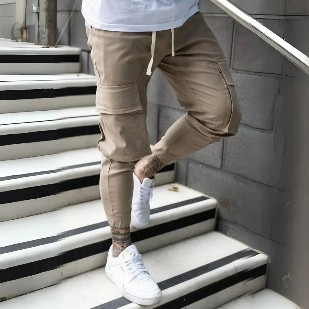 Zackery® | Pantalon cargo avec cordon de serrage à la taille