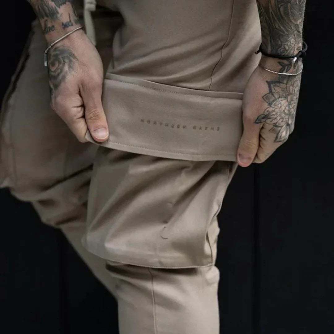 Zackery® | Pantalon cargo avec cordon de serrage à la taille