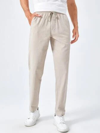 Zacary® | Pantalon en coton uni Basics pour homme