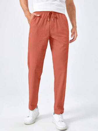 Zacary® | Pantalon en coton uni Basics pour homme