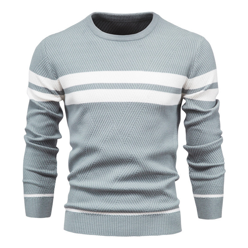 Tyrone® | Pull rayé à col rond