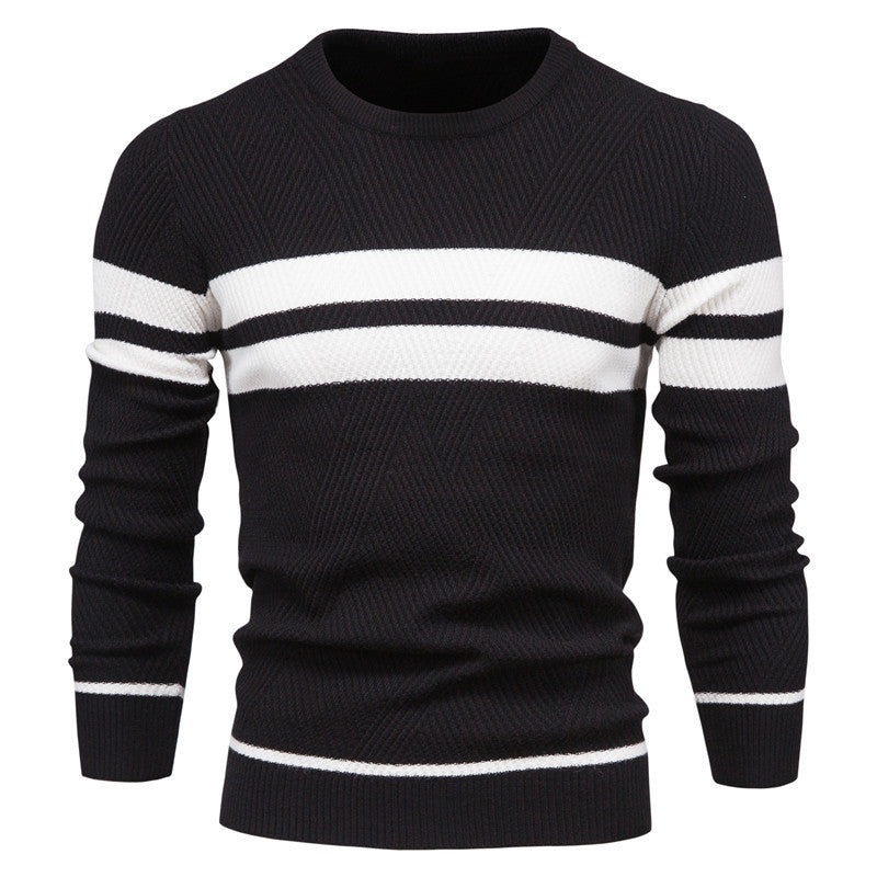 Tyrone® | Pull rayé à col rond