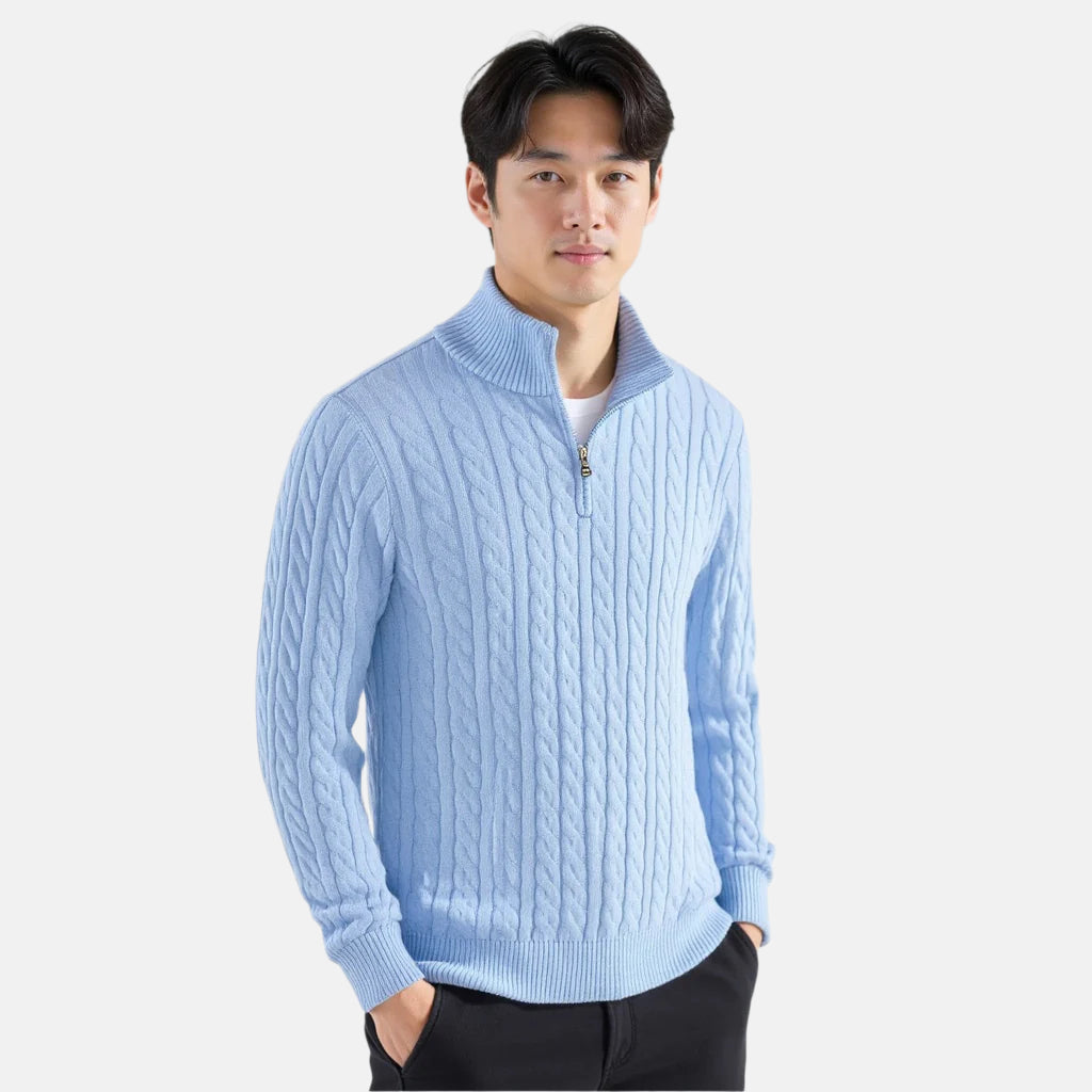 Zane® | Pull de luxe avec fermeture éclair