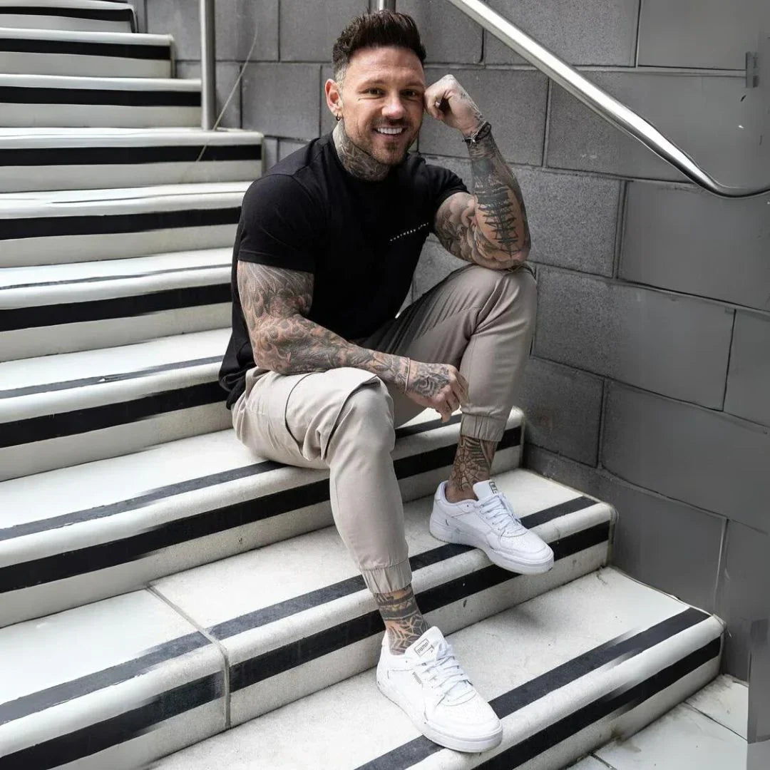 Zackery® | Pantalon cargo avec cordon de serrage à la taille