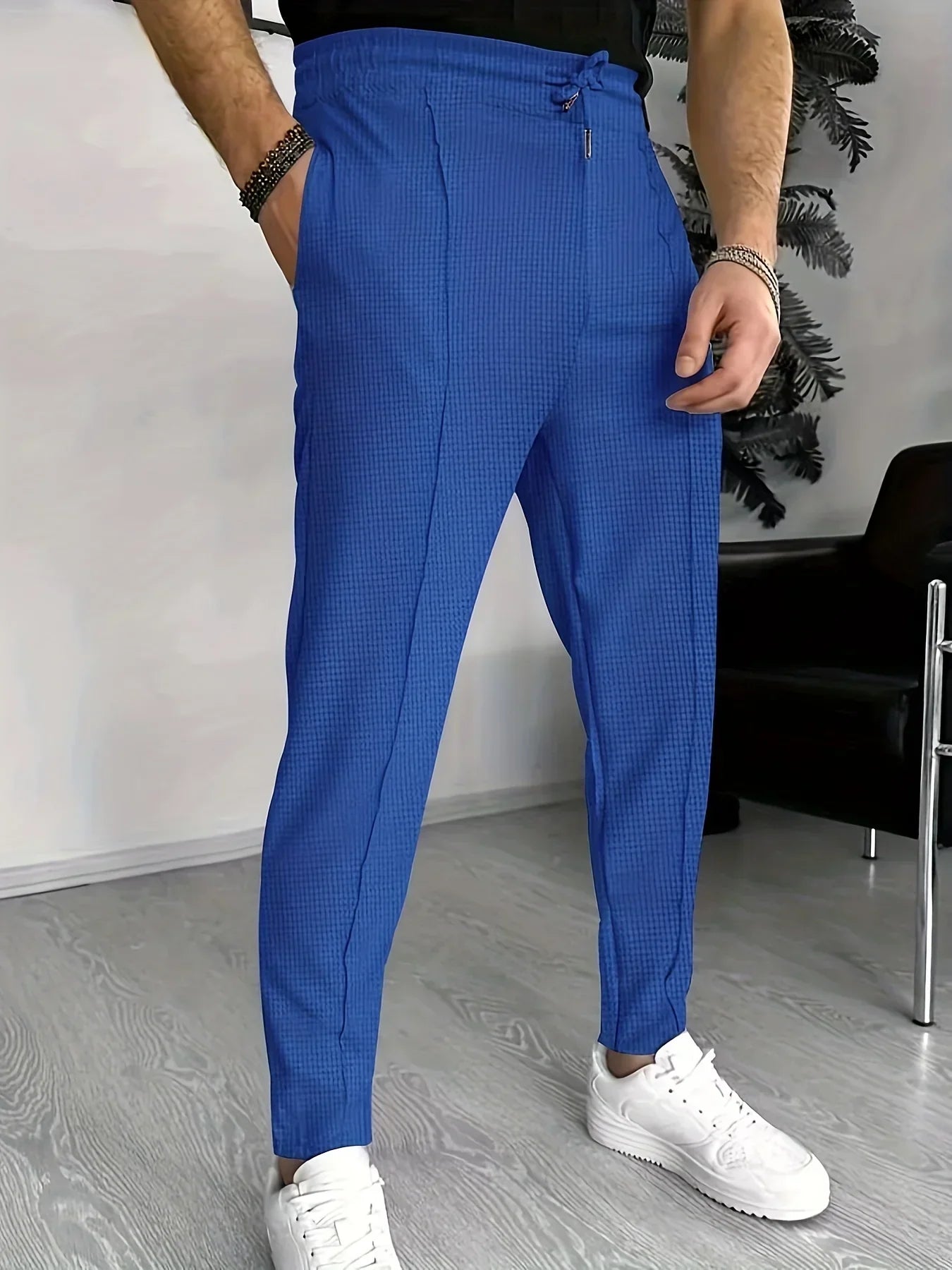 Zackary® | Pantalon slim à carreaux élégant