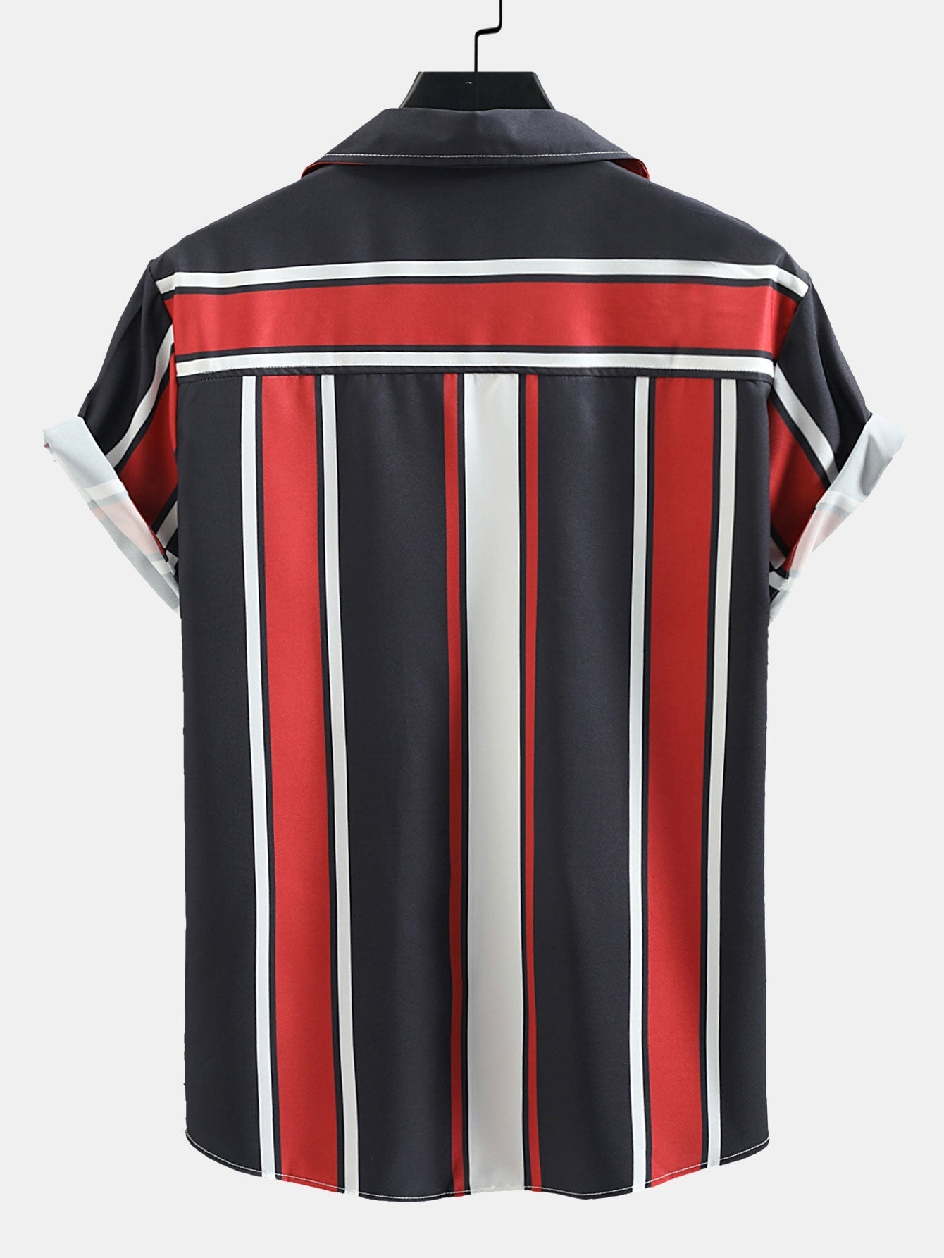 Arwa® | Chemise imprimée à rayures et col à revers