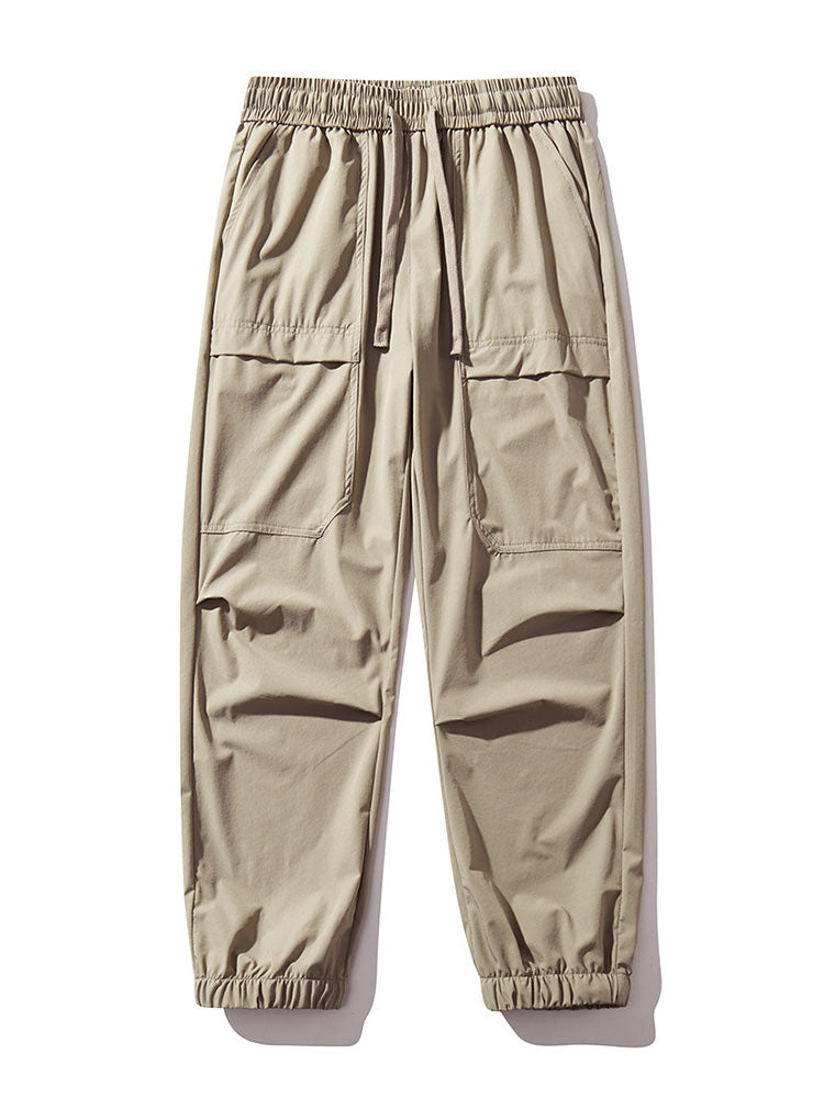 Barclay® | Pantalon cargo parachute à taille élastique