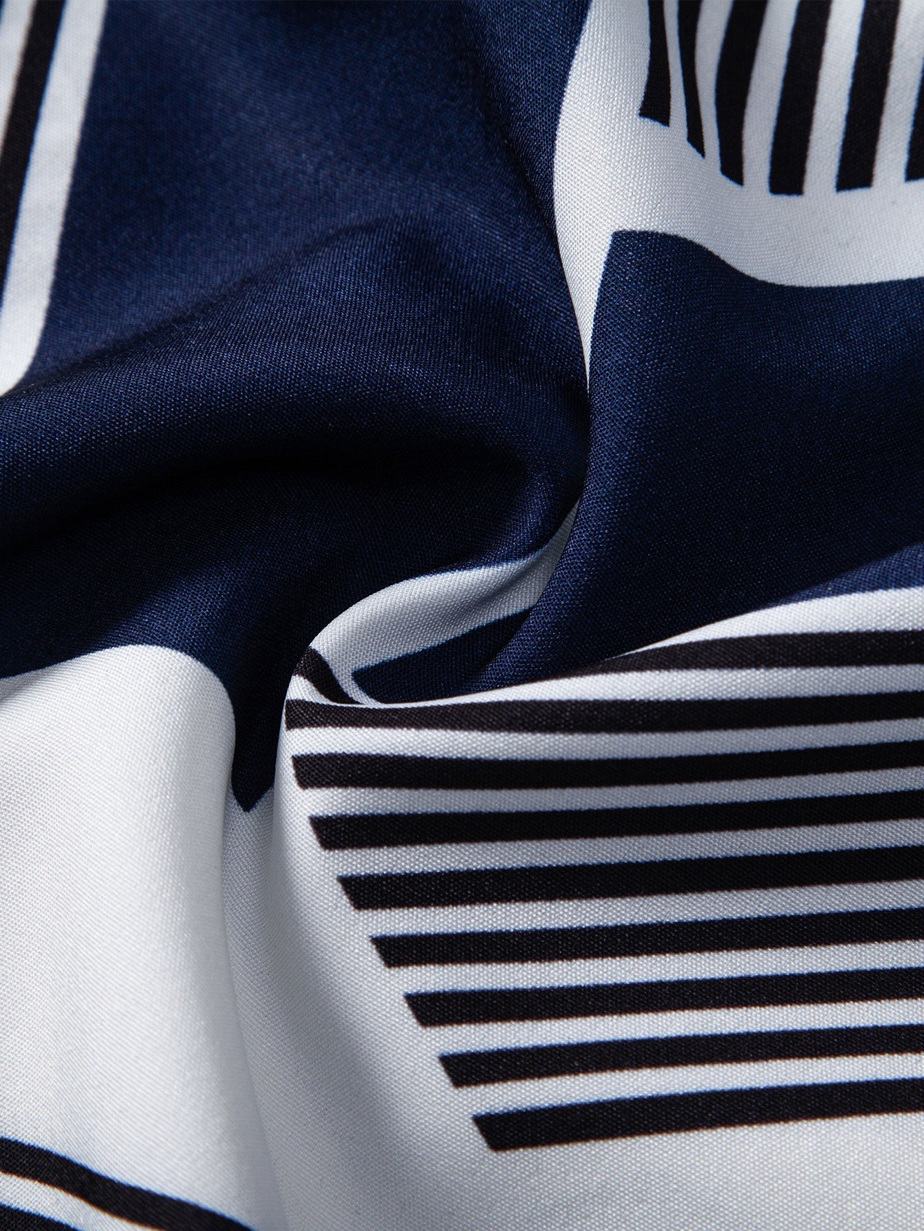 Atticus® | Chemise boutonnée à imprimé géométrique et blocs de couleurs