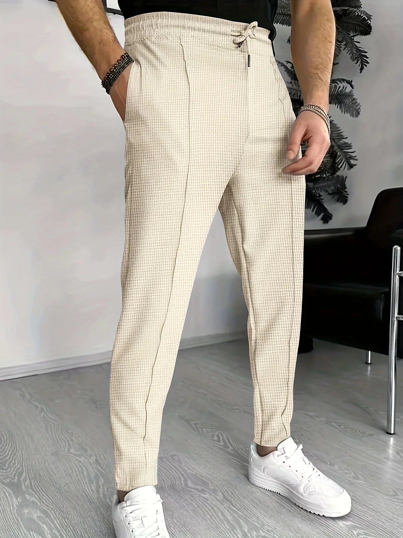 Zackary® | Pantalon slim à carreaux élégant