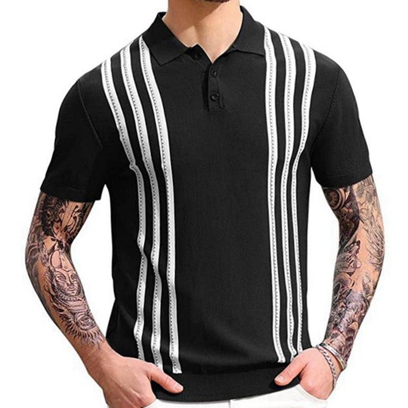 Hélier® | Polo décontracté rayé