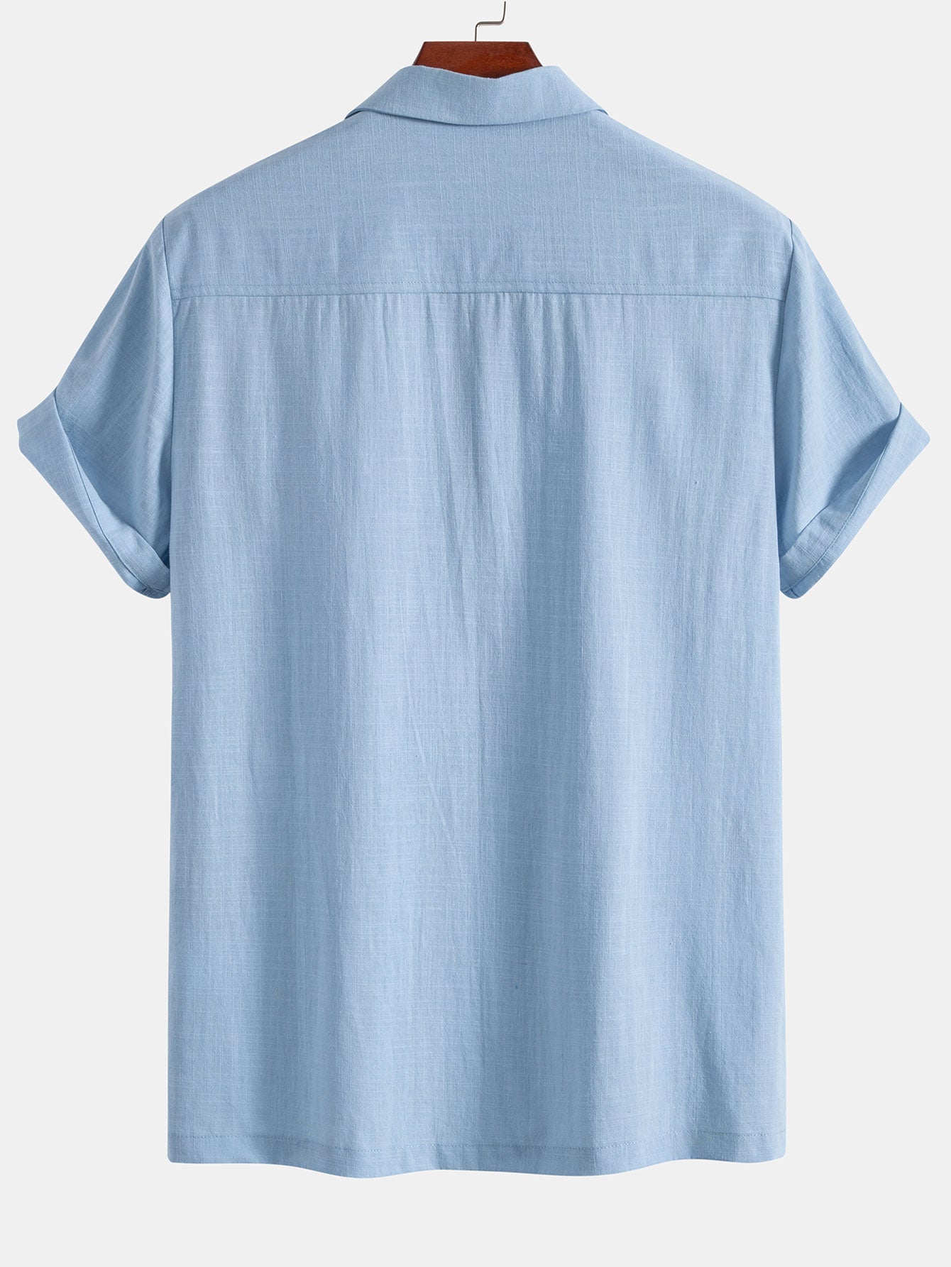 Atwell® | Chemise de bowling en patchwork d'aspect lin à imprimé losange géométrique