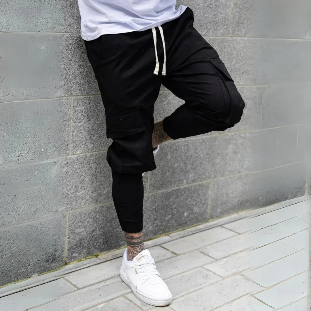 Zackery® | Pantalon cargo avec cordon de serrage à la taille