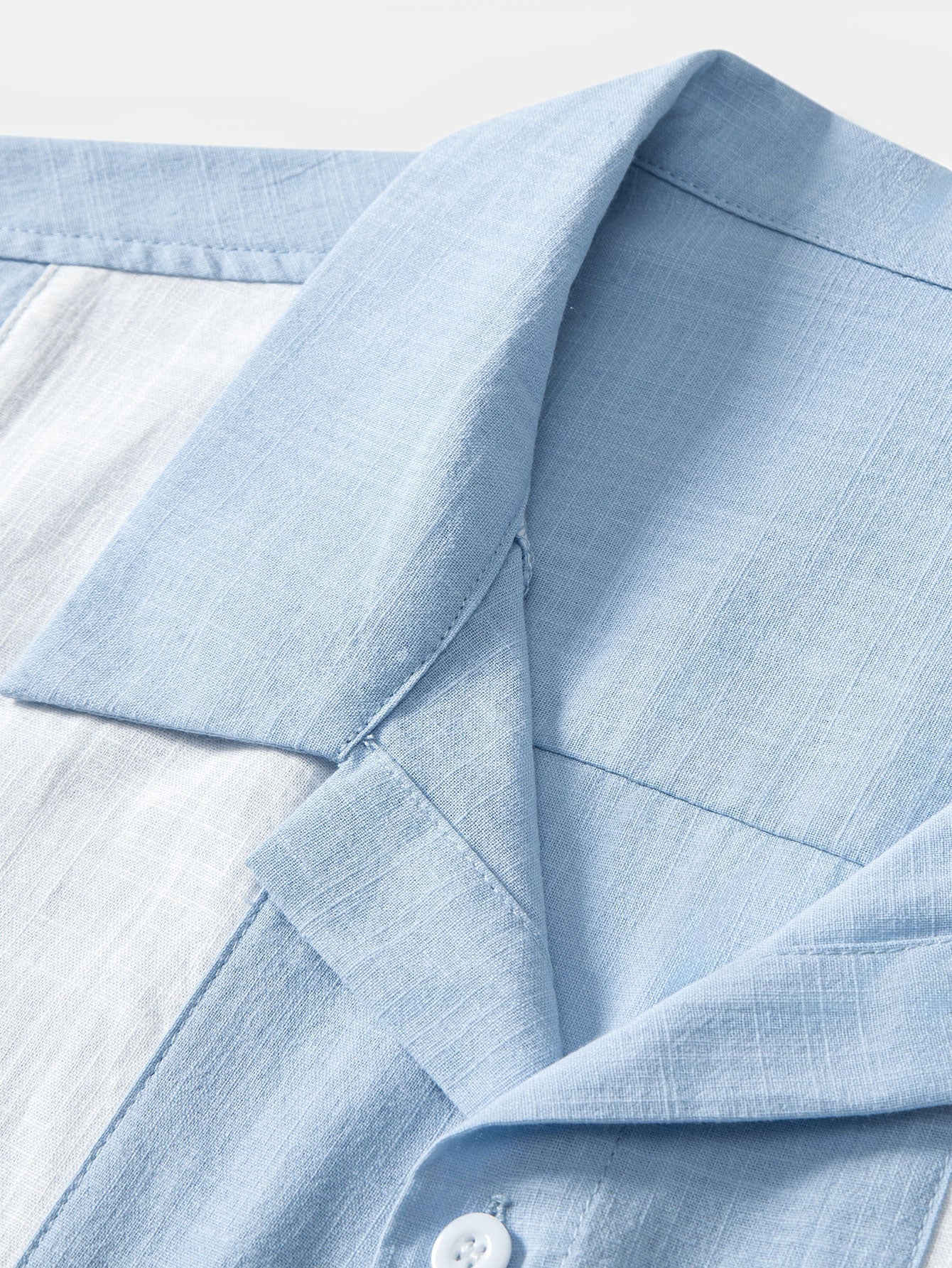 Aryeh® | Chemise bowling patchwork aspect lin