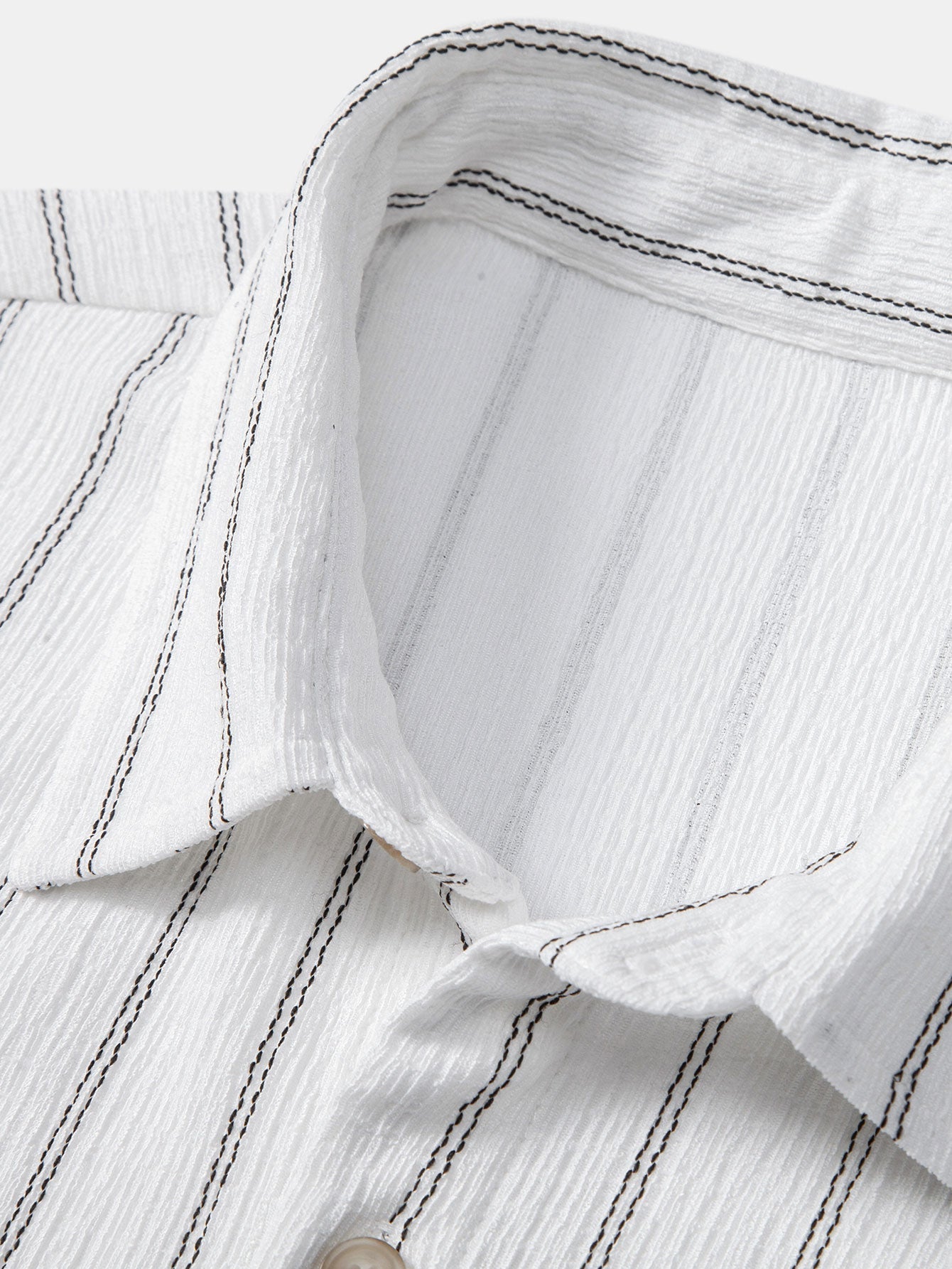 Atta® | Chemise boutonnée texturée à rayures