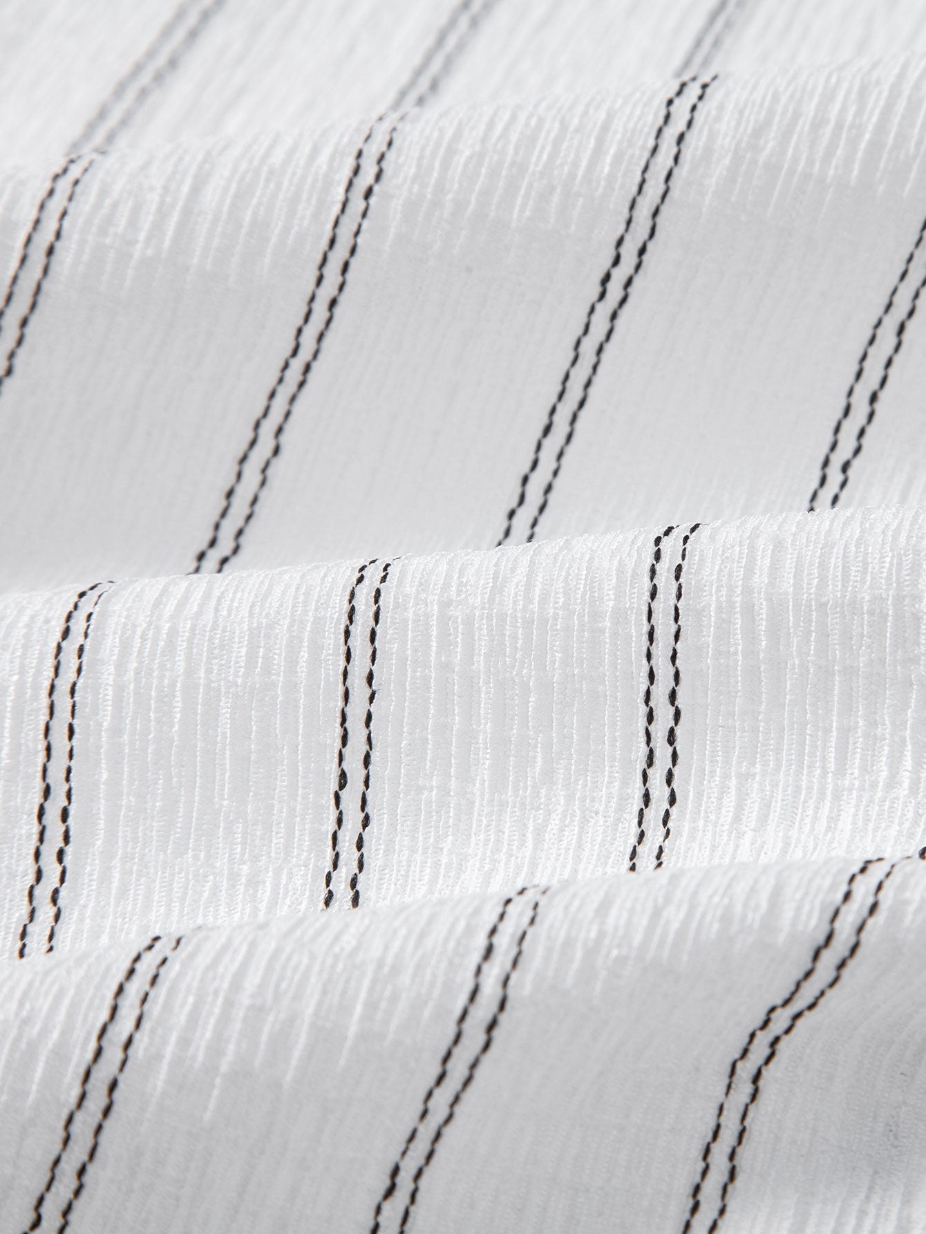 Atta® | Chemise boutonnée texturée à rayures