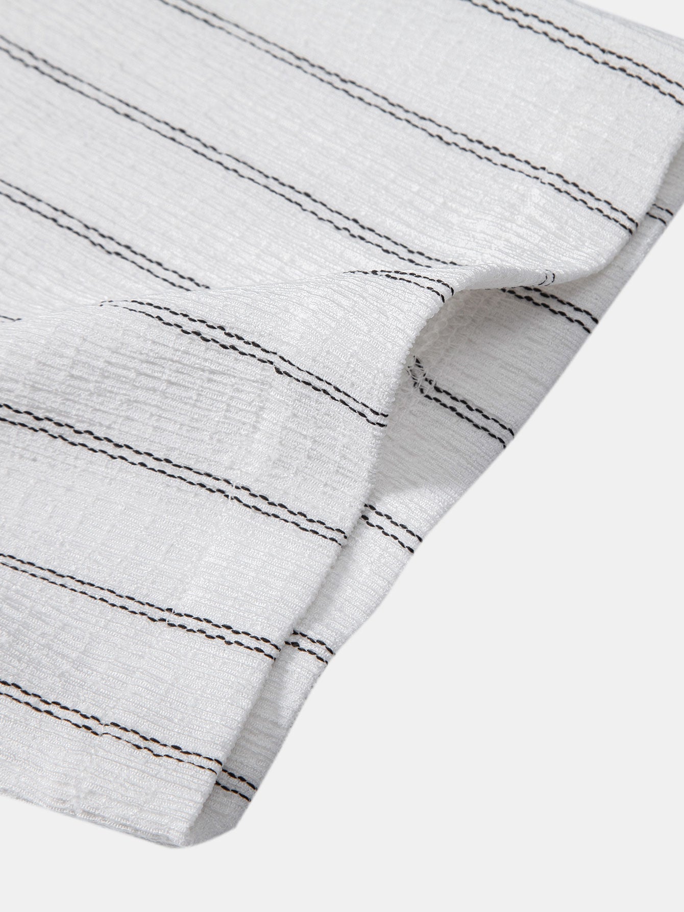 Atta® | Chemise boutonnée texturée à rayures