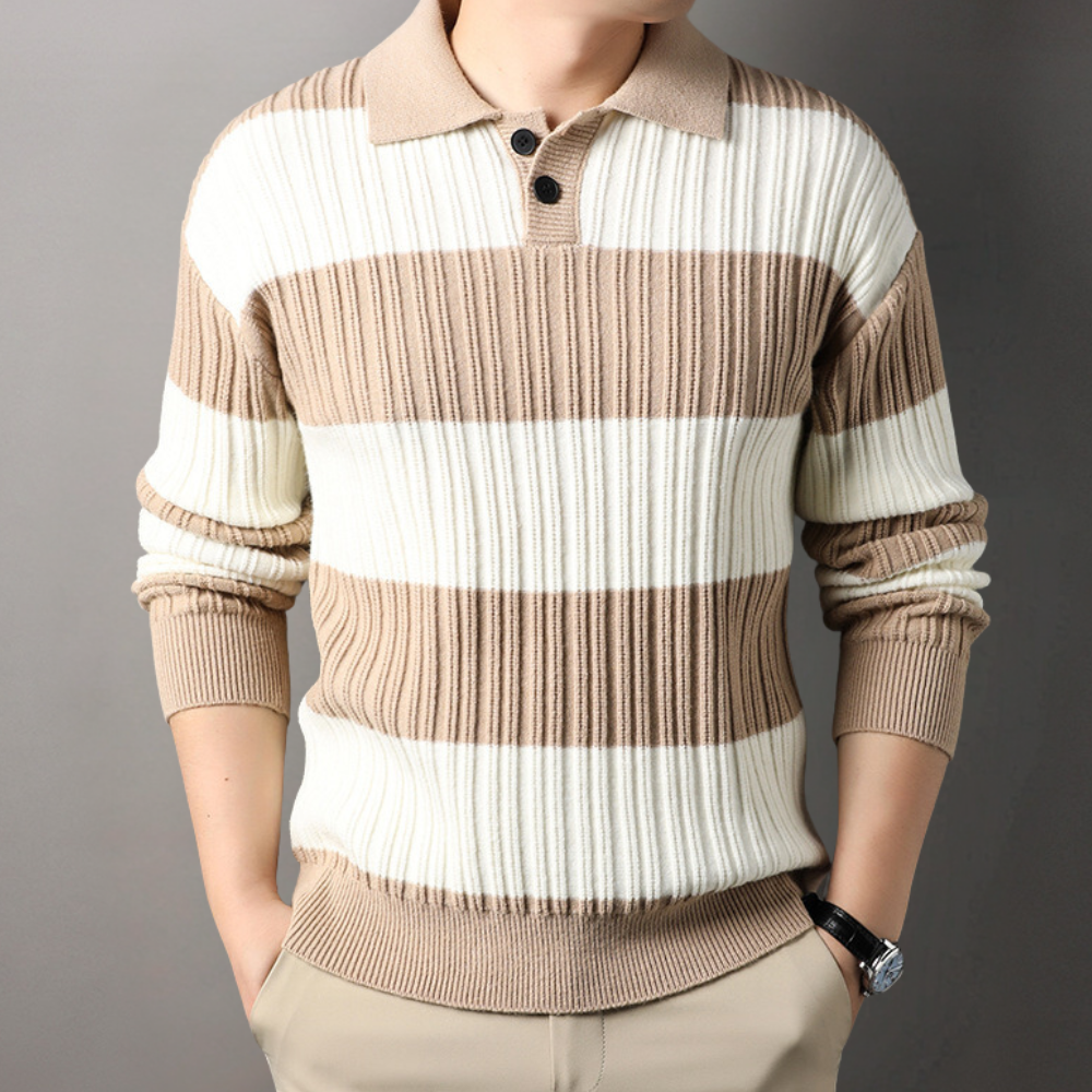 Nolan® | Pull rayé pour hommes