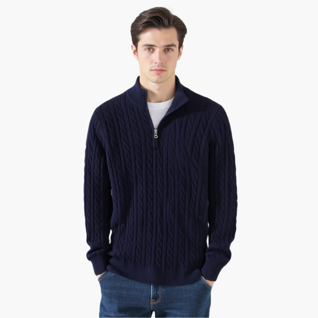 Maxwell® | Pull de luxe avec fermeture éclair