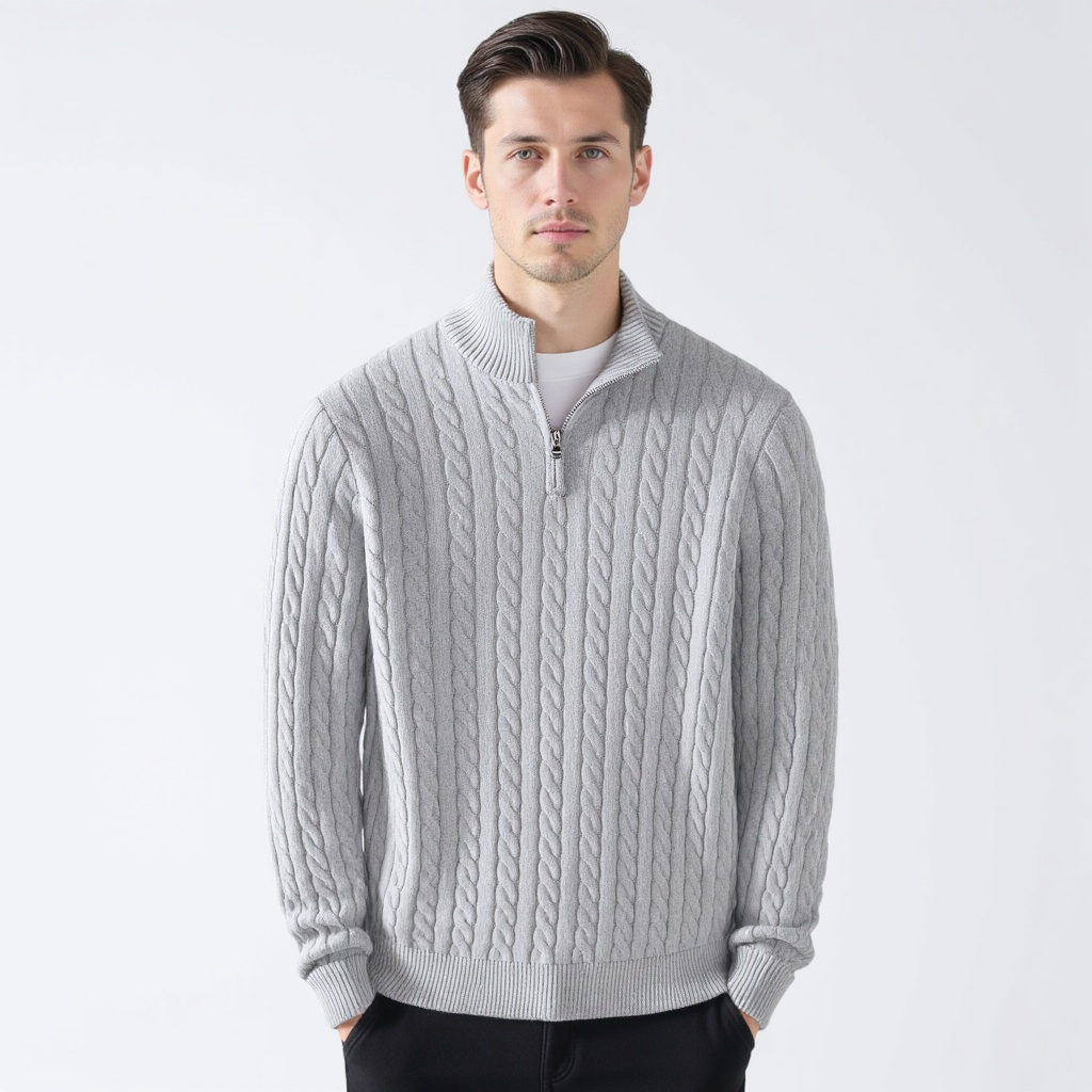 Maxwell® | Pull de luxe avec fermeture éclair