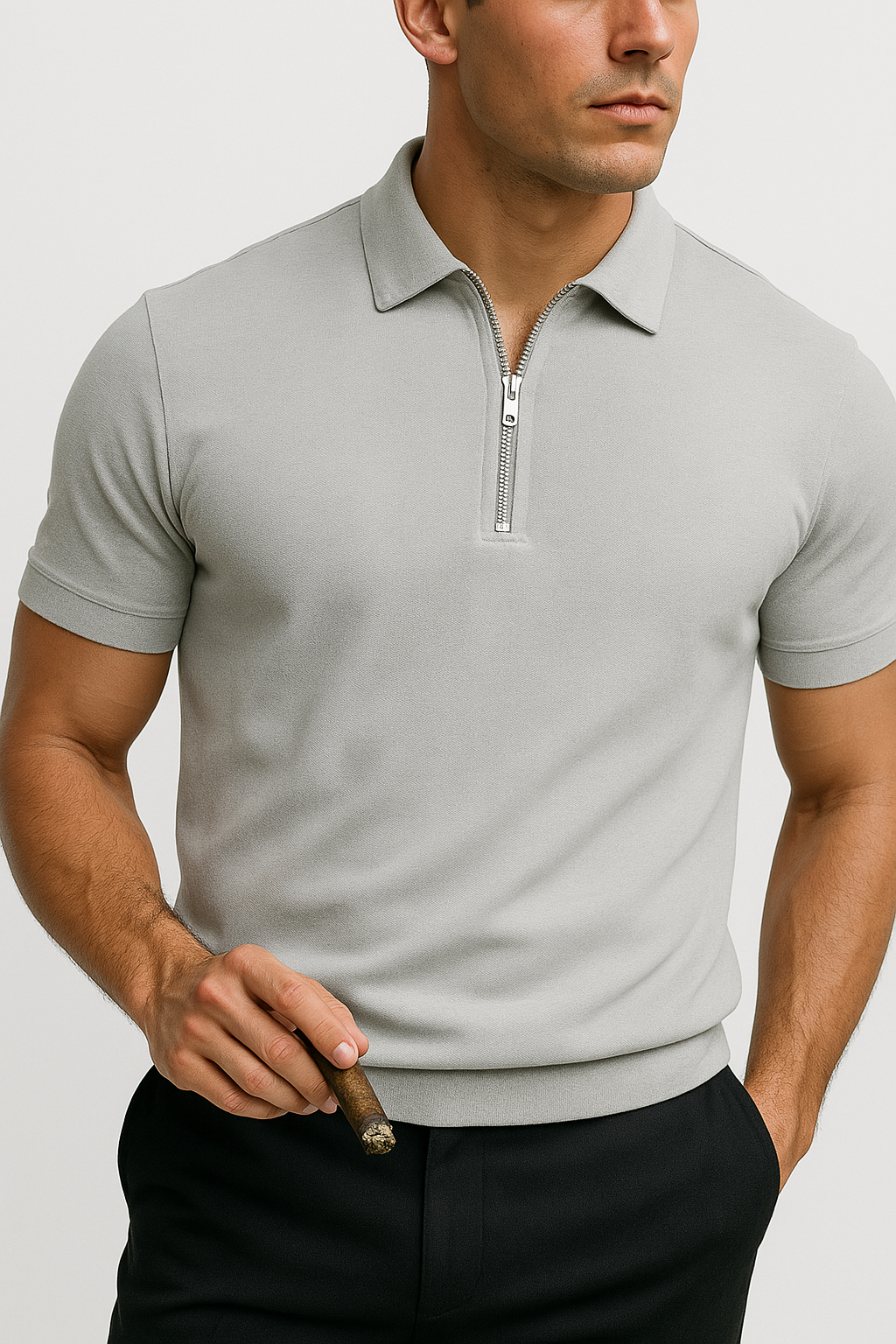Valdemar® | Polo demi-zippé