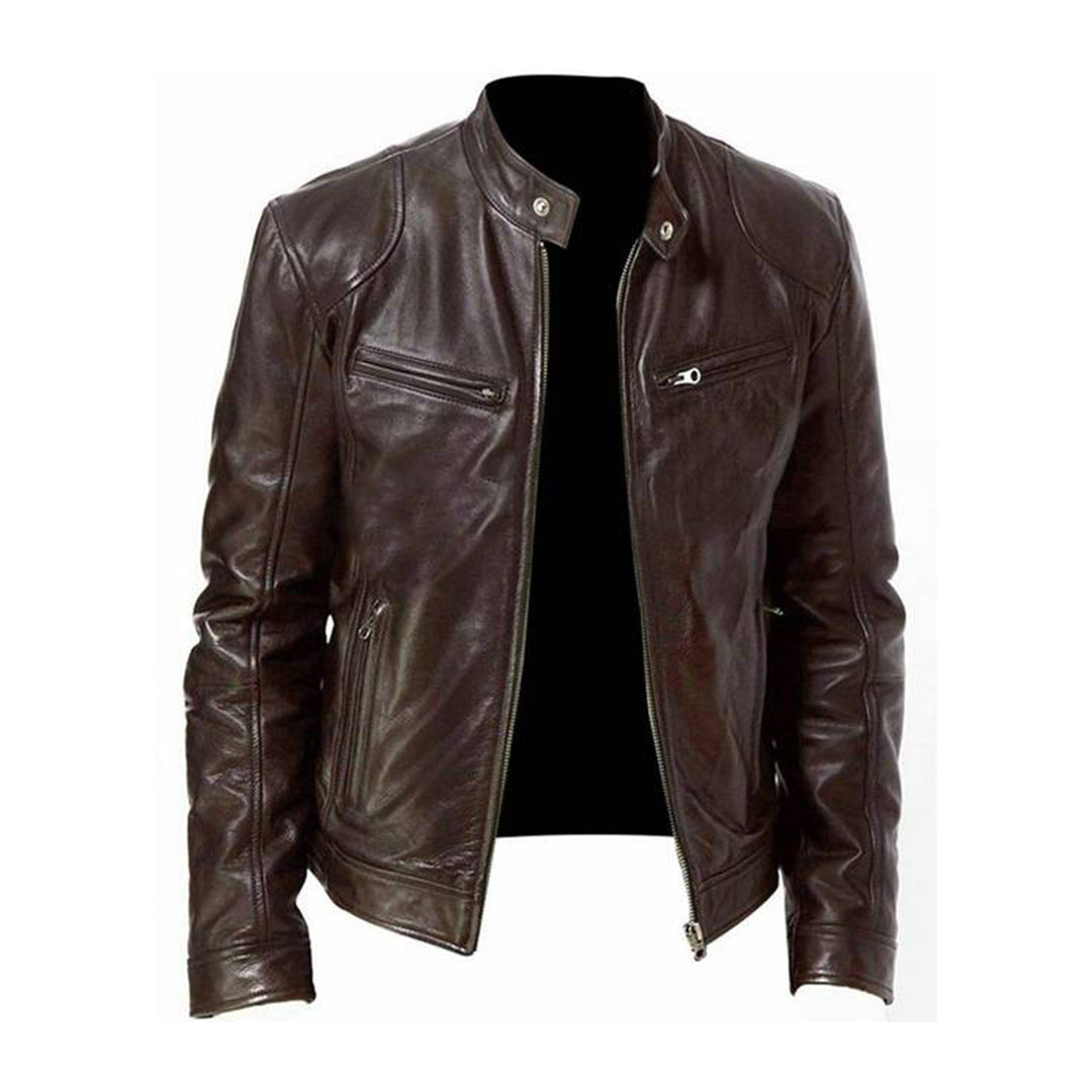 Carter® | Veste en cuir pour hommes