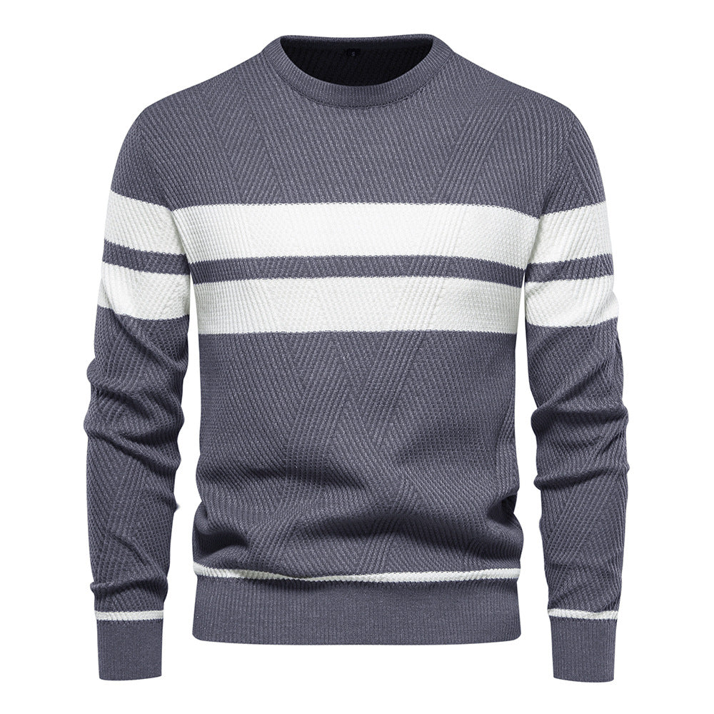 Tyrone® | Pull rayé à col rond