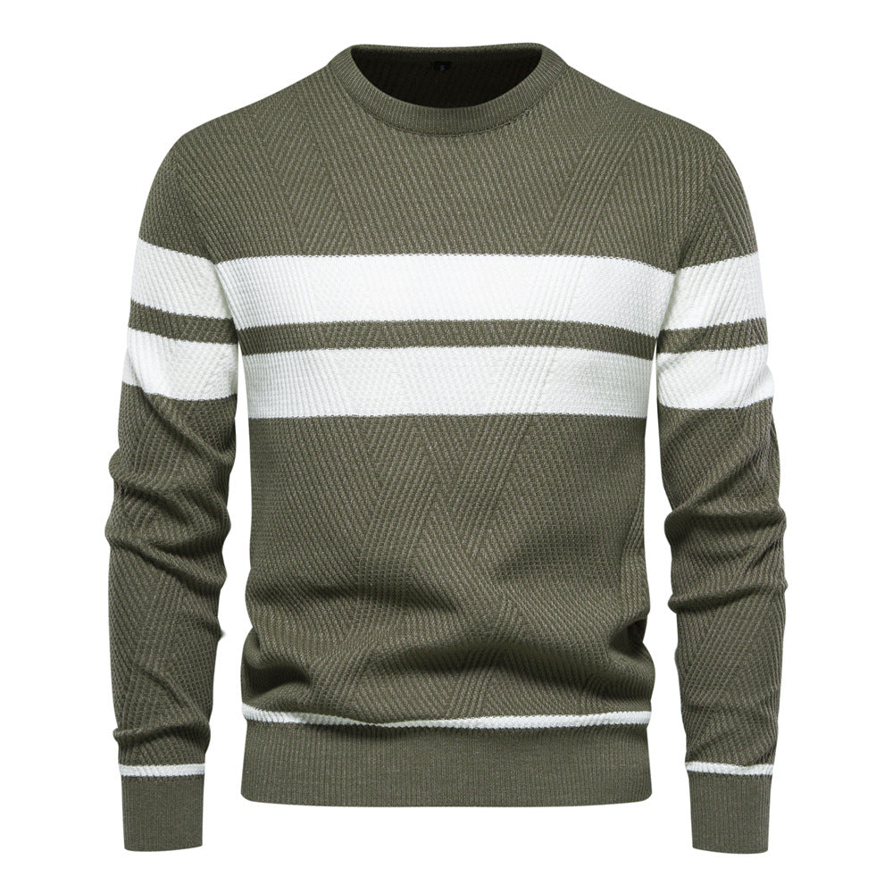 Tyrone® | Pull rayé à col rond
