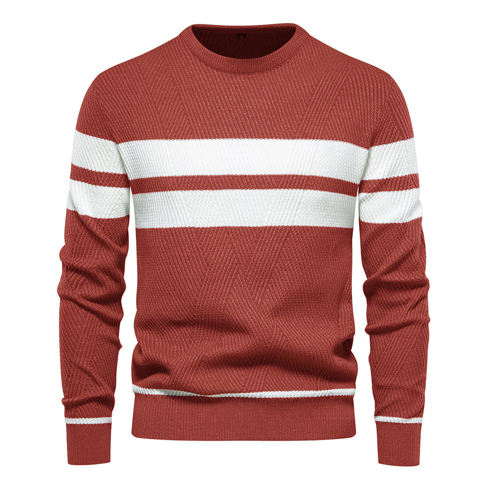Tyrone® | Pull rayé à col rond
