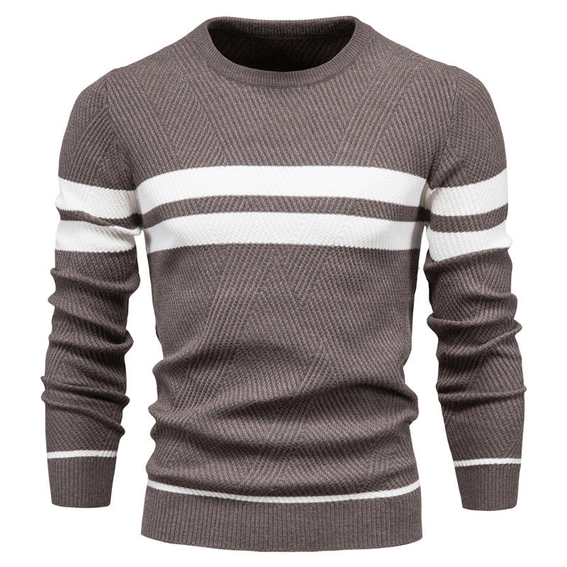 Tyrone® | Pull rayé à col rond