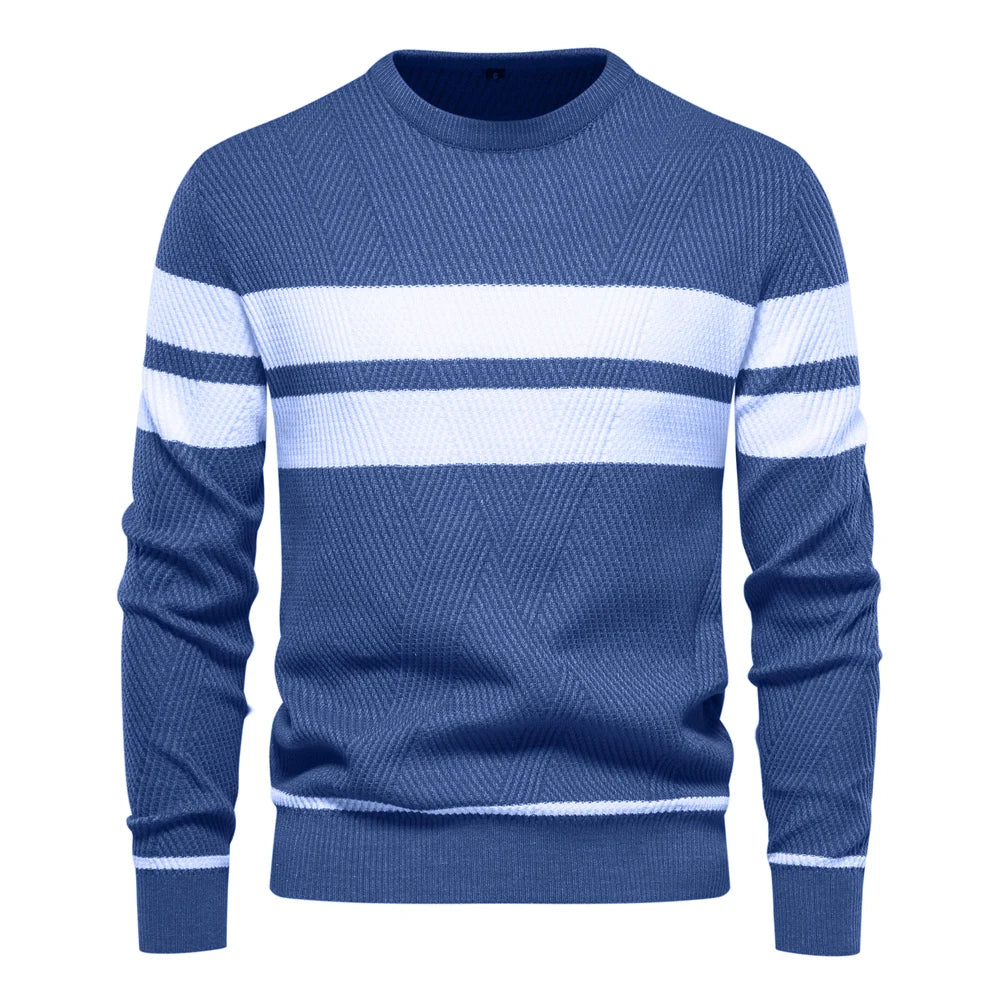Elias® | Pull patchwork d'automne pour hommes