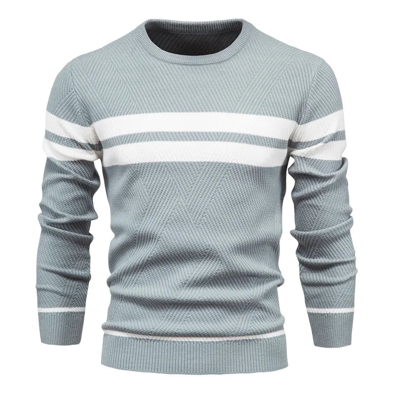 Elias® | Pull patchwork d'automne pour hommes