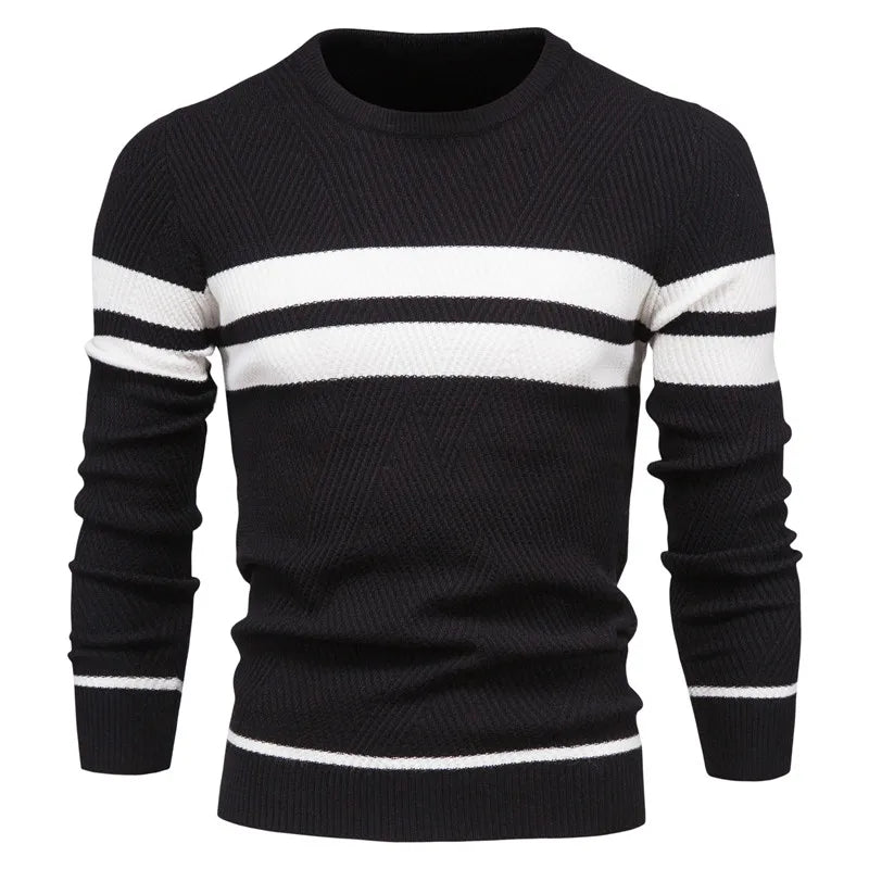 Elias® | Pull patchwork d'automne pour hommes