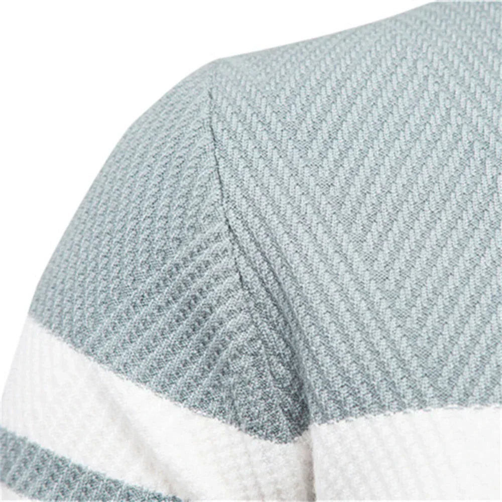 Elias® | Pull patchwork d'automne pour hommes