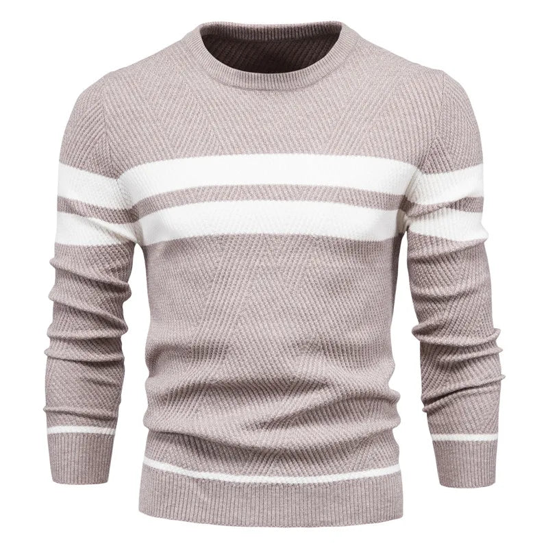 Elias® | Pull patchwork d'automne pour hommes
