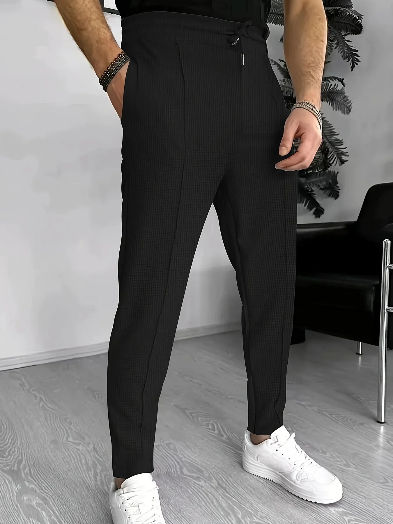 Zackary® | Pantalon slim à carreaux élégant
