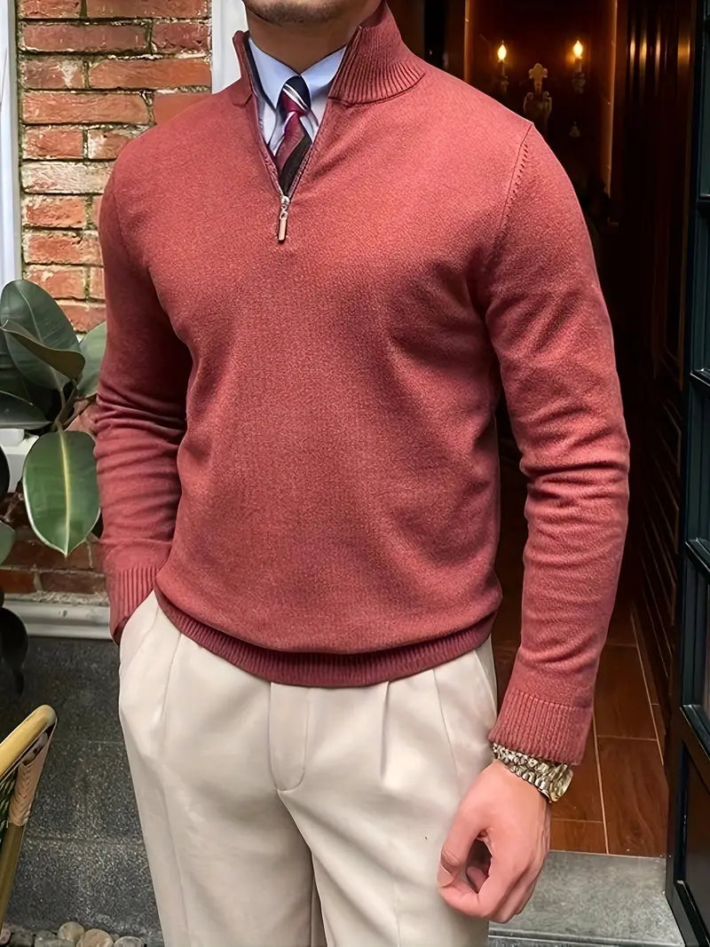 Fabien® | Pull mi-zippé Milan