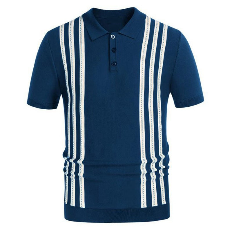 Hélier® | Polo décontracté rayé