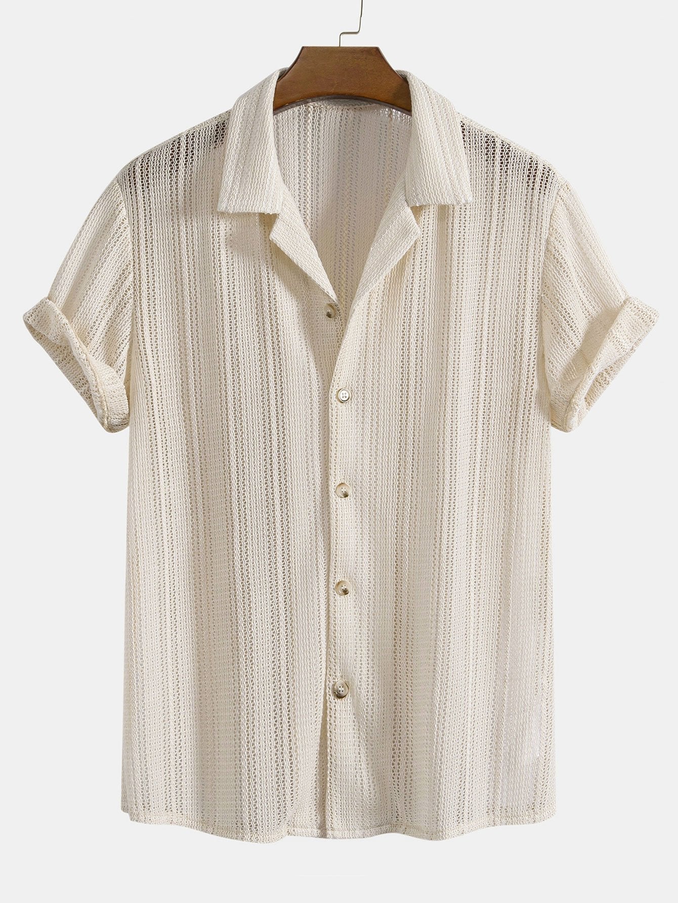 Atsu® | Chemise cubaine texturée
