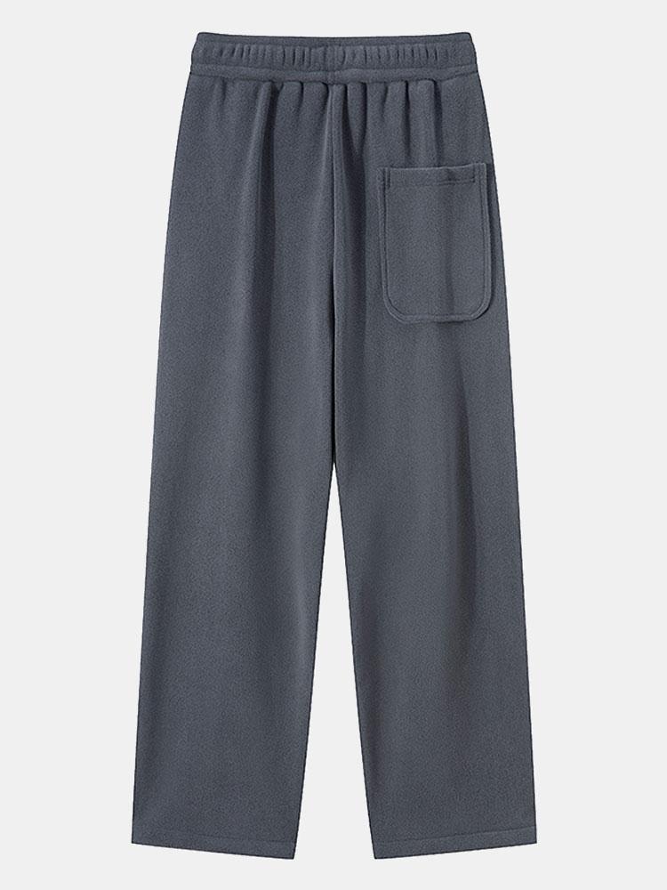 Ballard® | Pantalon coupe ample en polaire à jambe droite