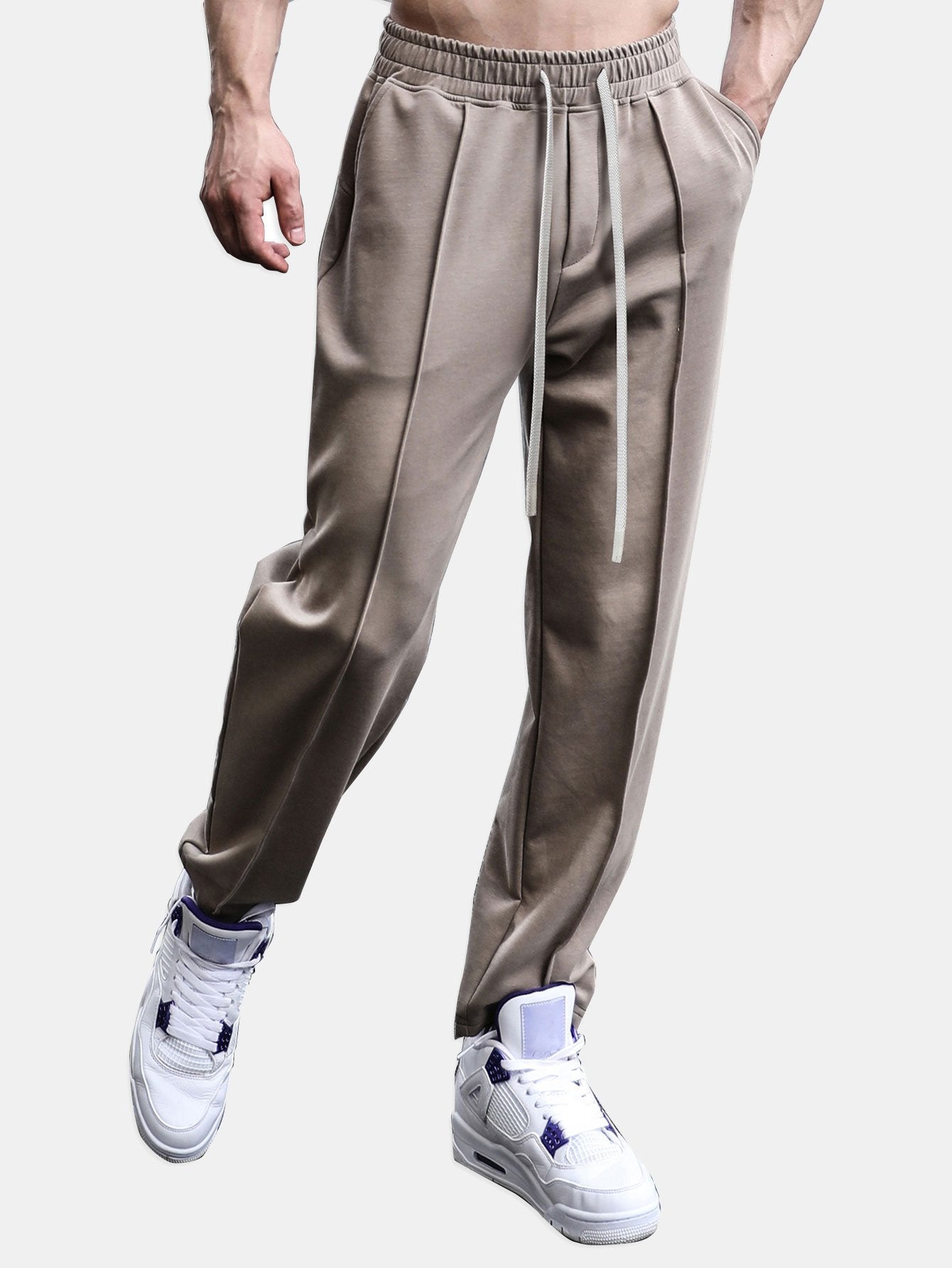 Balthasar® | Pantalon de jogging fuselé avec nervures