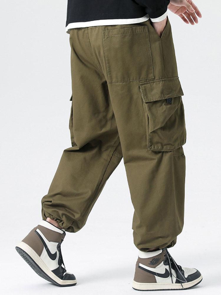 Bandon® | Pantalon cargo parachute avec poignets à cordon élastique
