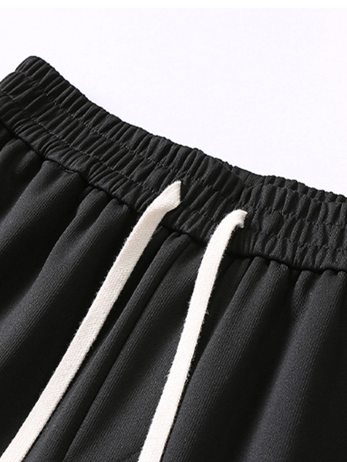 Bach® | Pantalon droit à rayures croisées sur les côtés, coupe décontractée