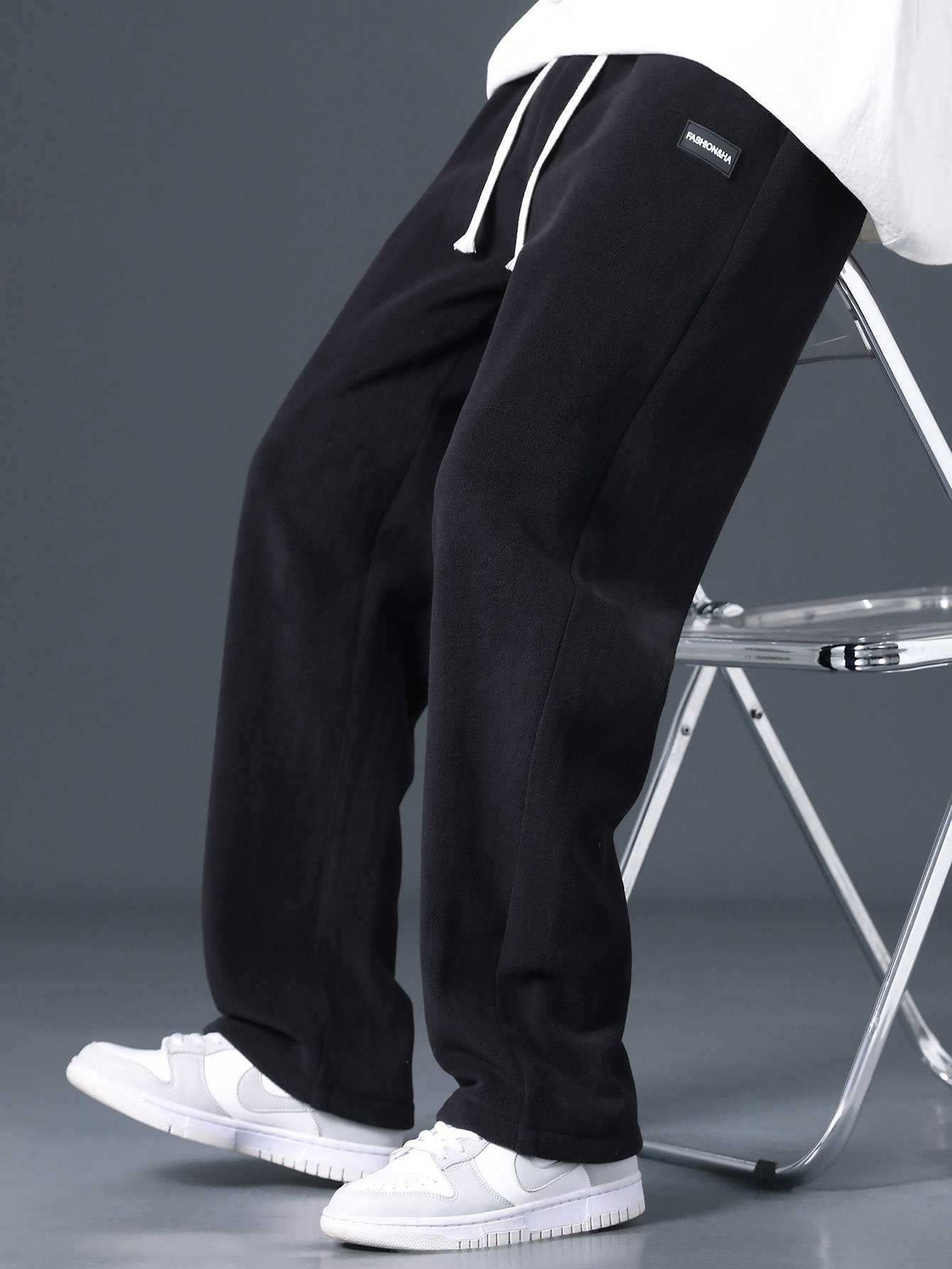 Azaël® | Pantalon en polaire à jambe droite