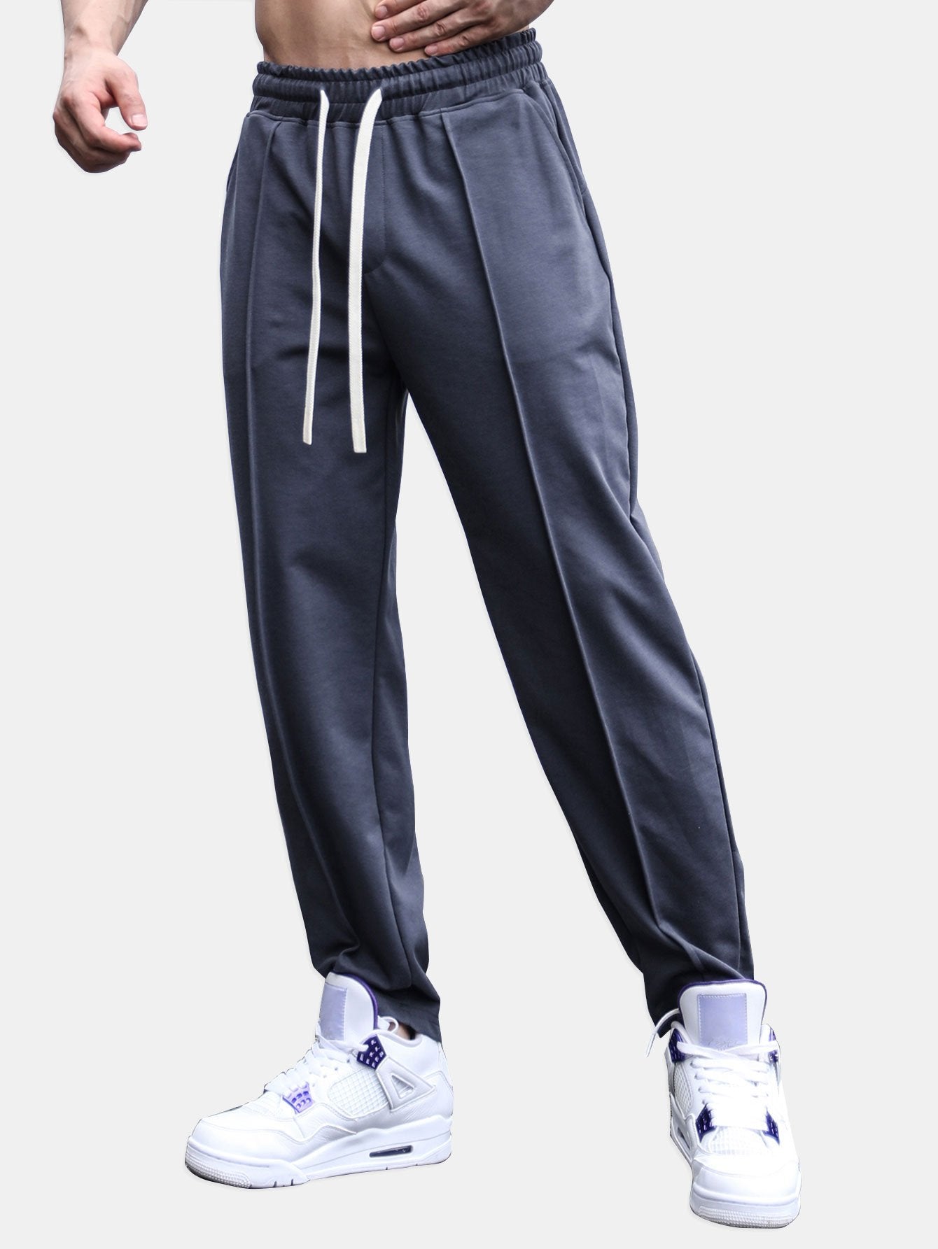 Balthasar® | Pantalon de jogging fuselé avec nervures