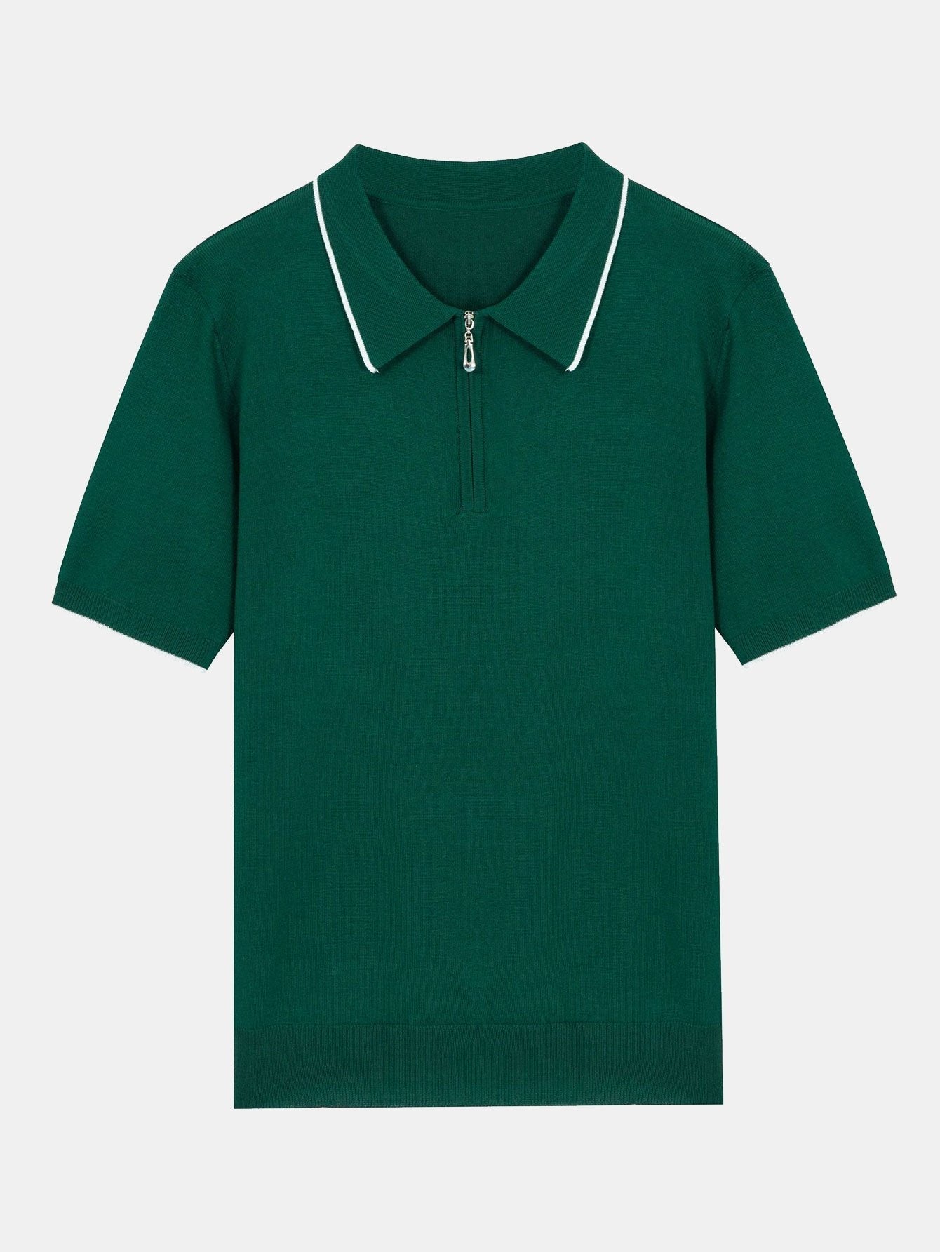 Diotrèphes® | Polo pull zippé uni