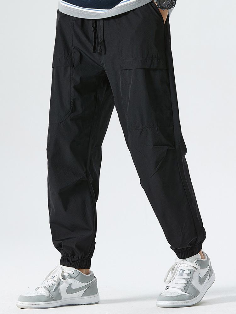 Barclay® | Pantalon cargo parachute à taille élastique