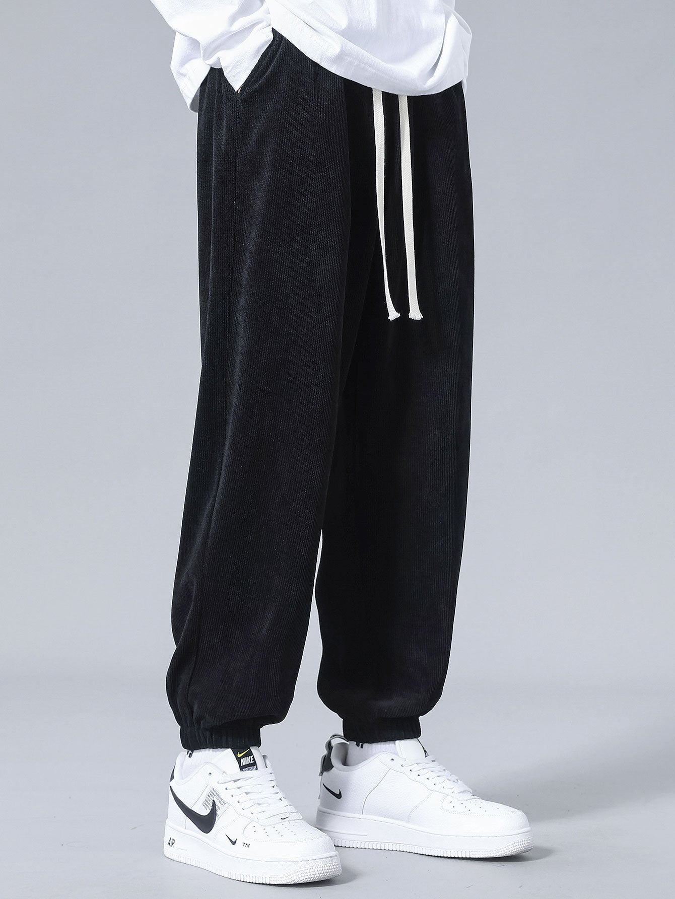 Babcock® | Pantalon de jogging en velours côtelé