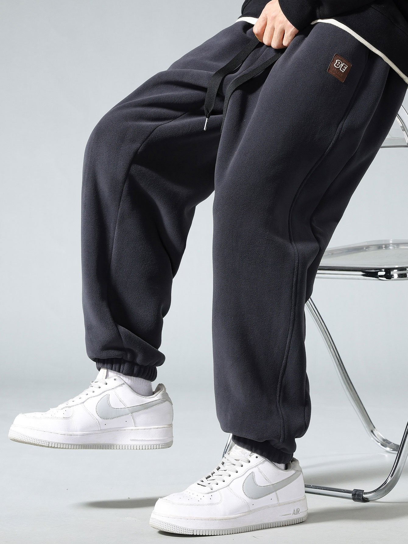 Ayron® | Pantalon de jogging en polaire doublé Teddy